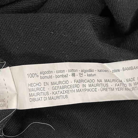 2/$30 ZARA One Shoulder Jumper Sweater Small Black Ruffle Balloon Sleeve #6152 - Picture 15 of 16